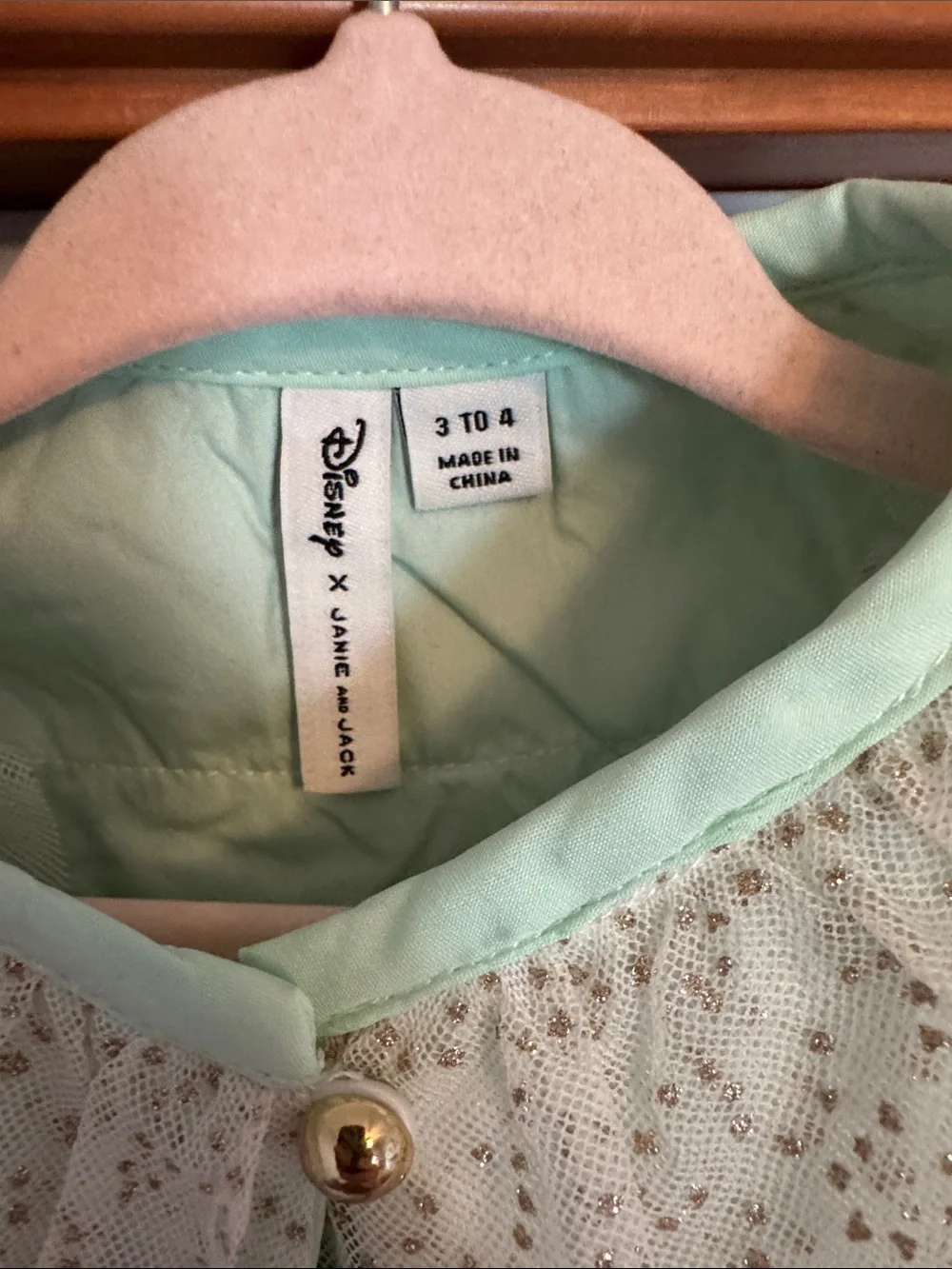 Janie and Jack Disney Tinker Bell Dress